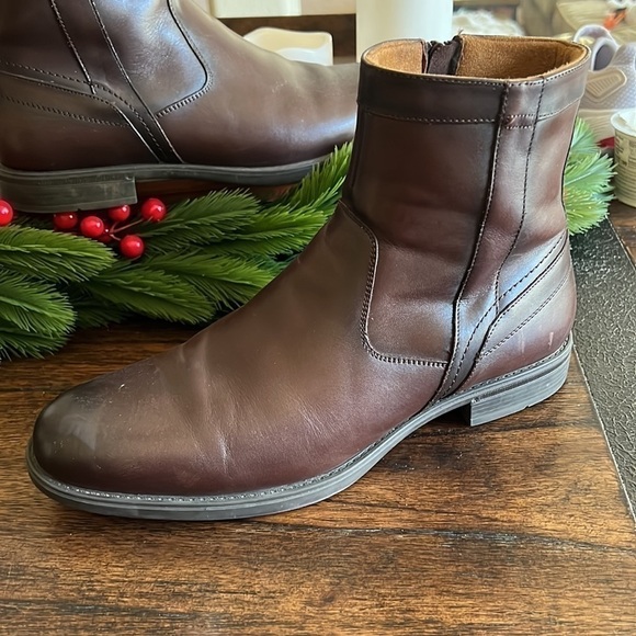 Florsheim Midtown Plain Toe Boot | color cognac | size 11 main image 9